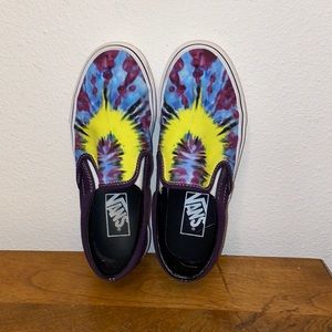 tie dye womens vans